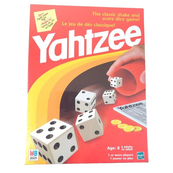 Yahtzee The Classic Shake & Score Dice Game 1998 Edition New Sealed - Picture 1 of 5
